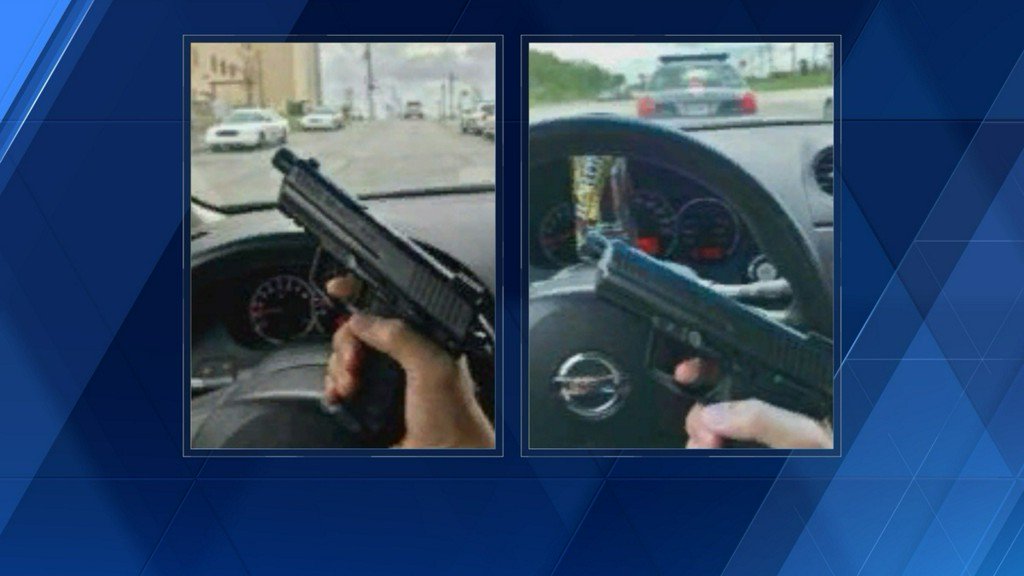 Kentucky State Police have arrested a man who allegedly posted two photographs on Facebook that suggested violence toward police. Kyle D. Childress, 28, of Barbourville, was arrested Friday afternoon by KSP detectives after a two-week-long investigation.