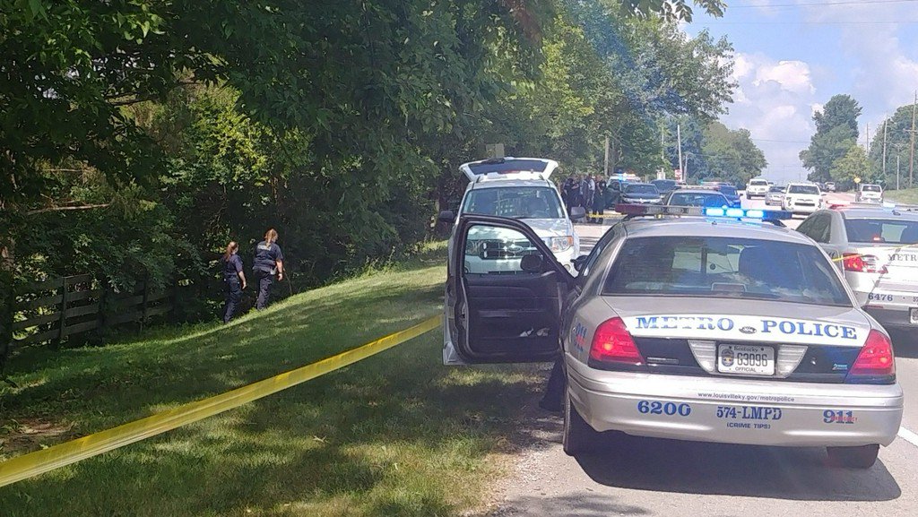 A woman whose body was found along Shelbyville Road on  appeared to have been hit by a vehicle, Louisville Metro police said.