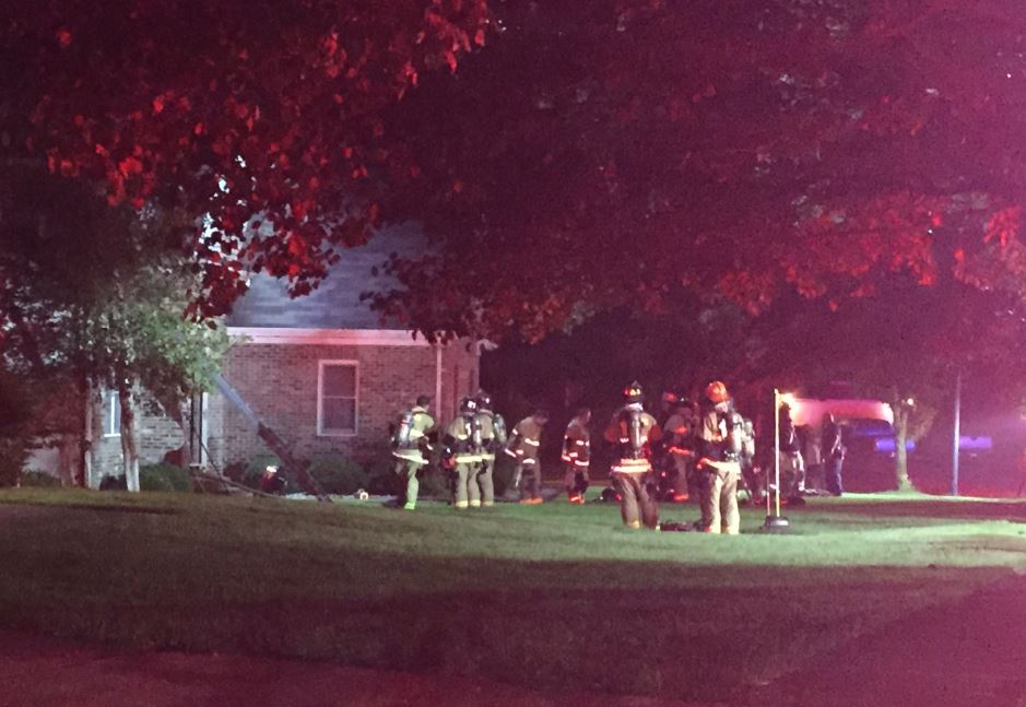 A family is safe Thursday morning after a fire started in their home overnight