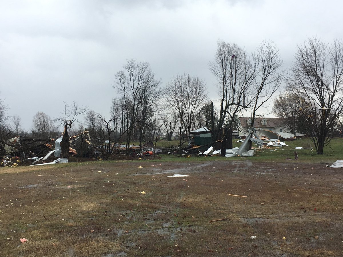 Tornado damage Near Paducah Paducah, KY News from Kentucky, U.S in