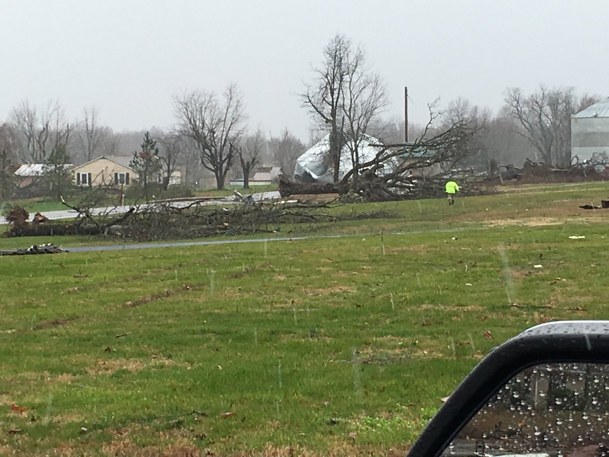 Tornado damage Near Paducah Paducah, KY News from Kentucky, U.S in