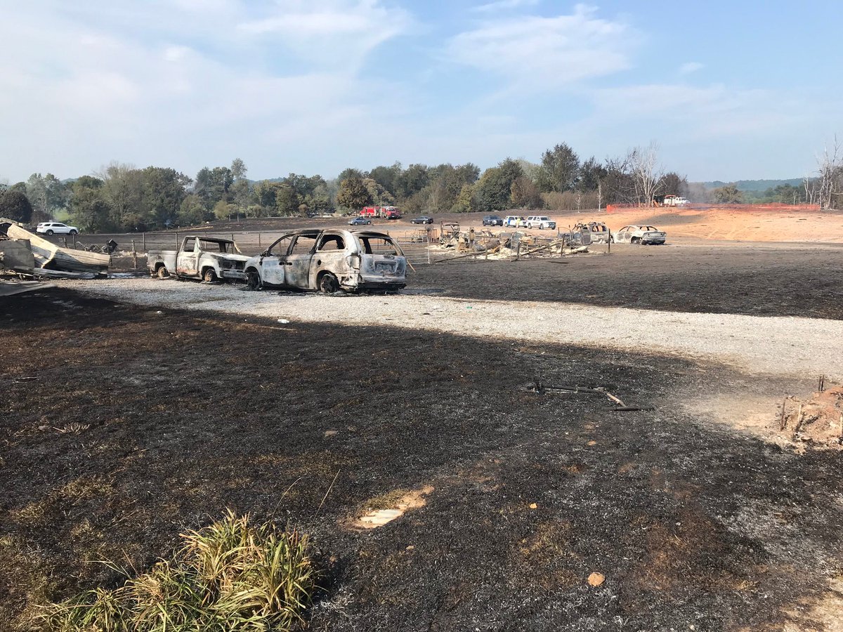 Kentucky Explosion: Photos from @TprPurdy of the gas line explosion that killed one and injured five