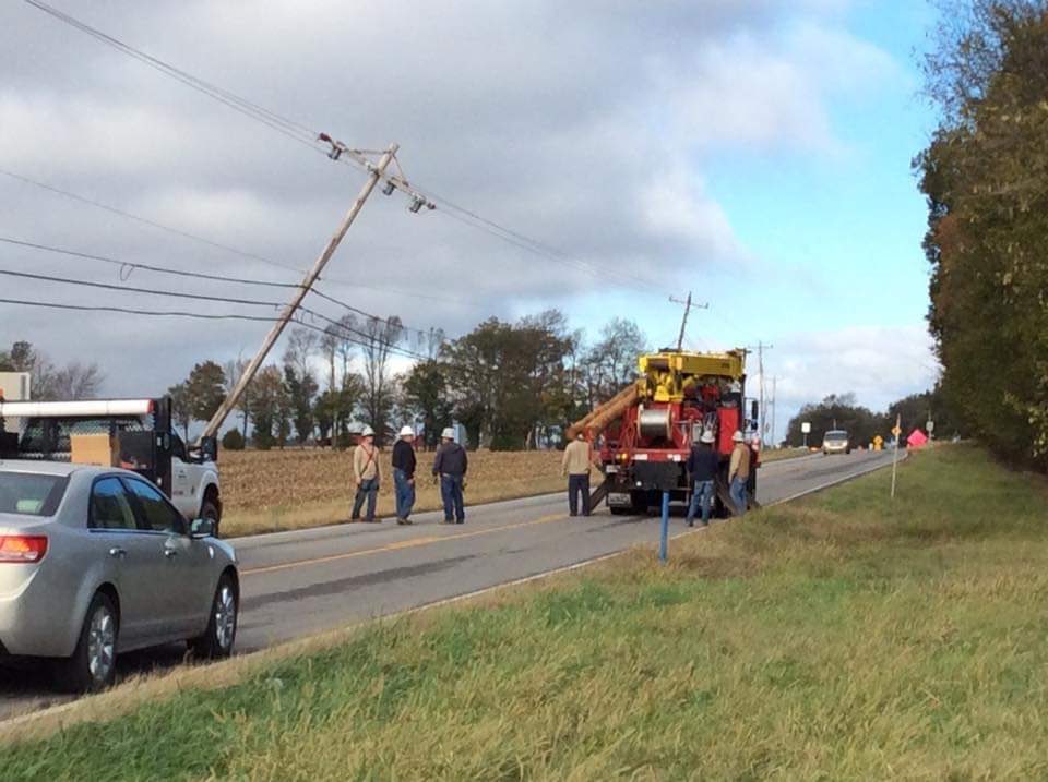 National Weather Service will be in the area of Trenton, Ky. survey weekend storm damage