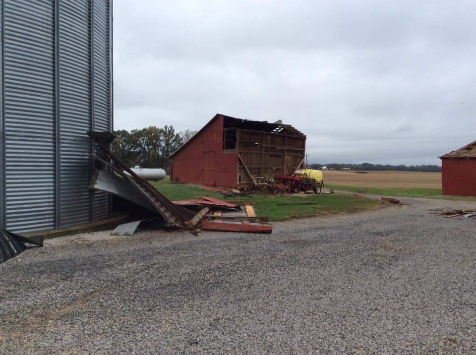 National Weather Service will be in the area of Trenton, Ky. survey weekend storm damage