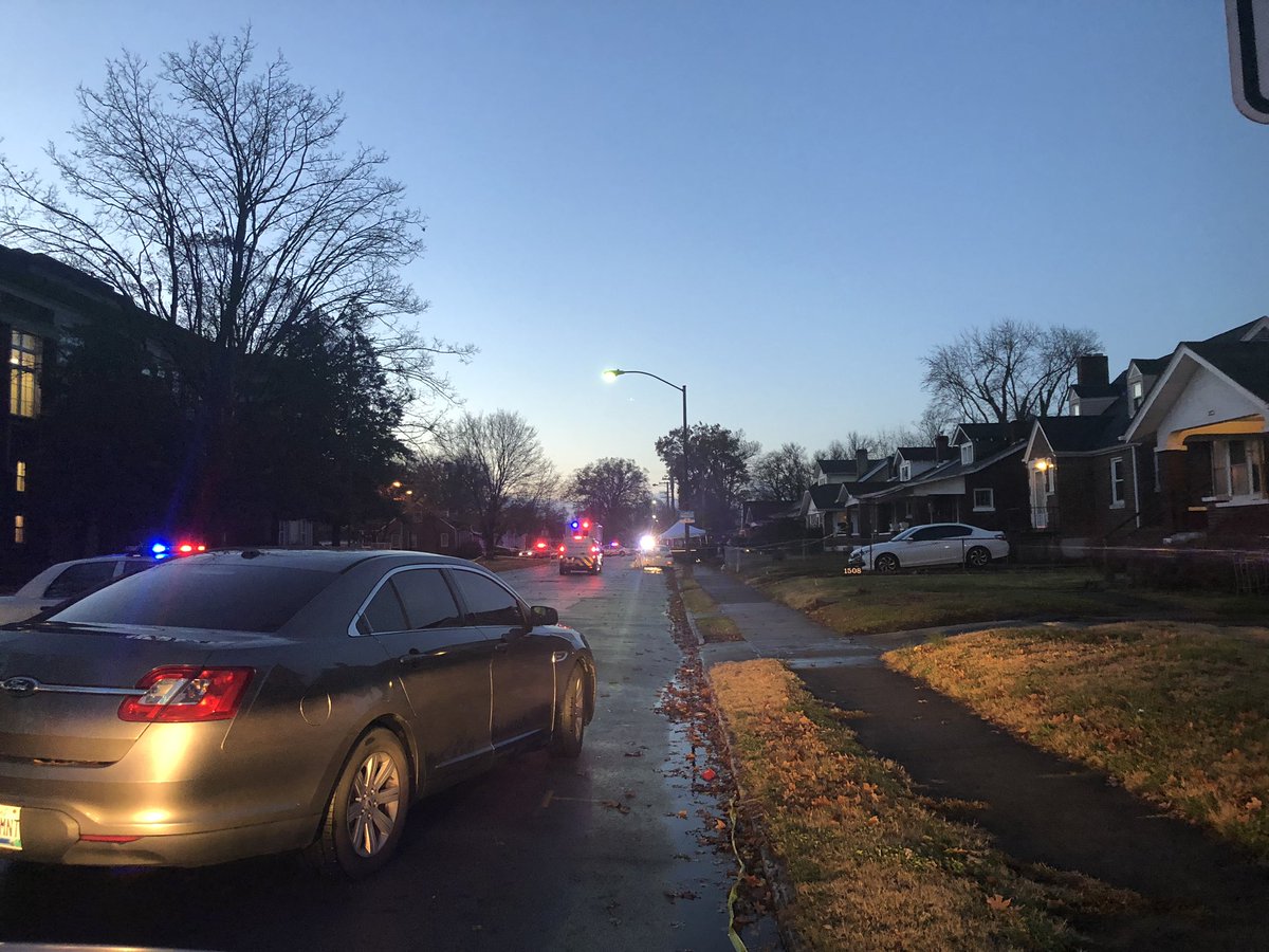 According to @LMPD a young woman is dead. She appears to have been shot outside a home on Cypress Street in the Park Duvalle neighborhood
