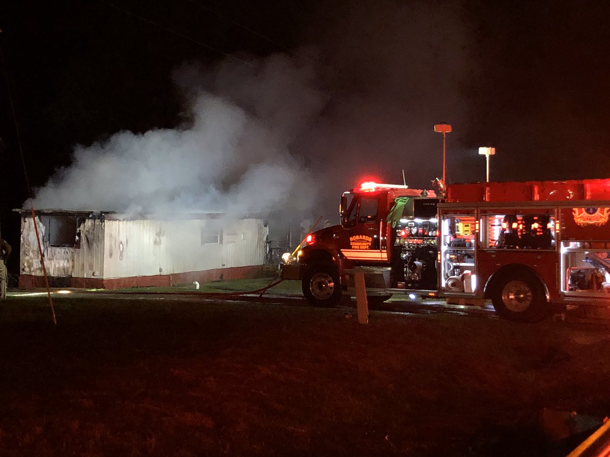 Trailer on fire in Robards, KY.  Appeared to be fully involved. Robards and Niagra FD on scene. Ambulance did leave with lights on. 