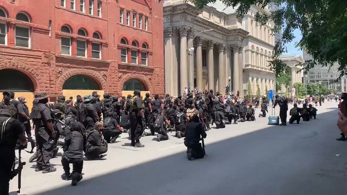 The size of the NFAC march in Louisville 