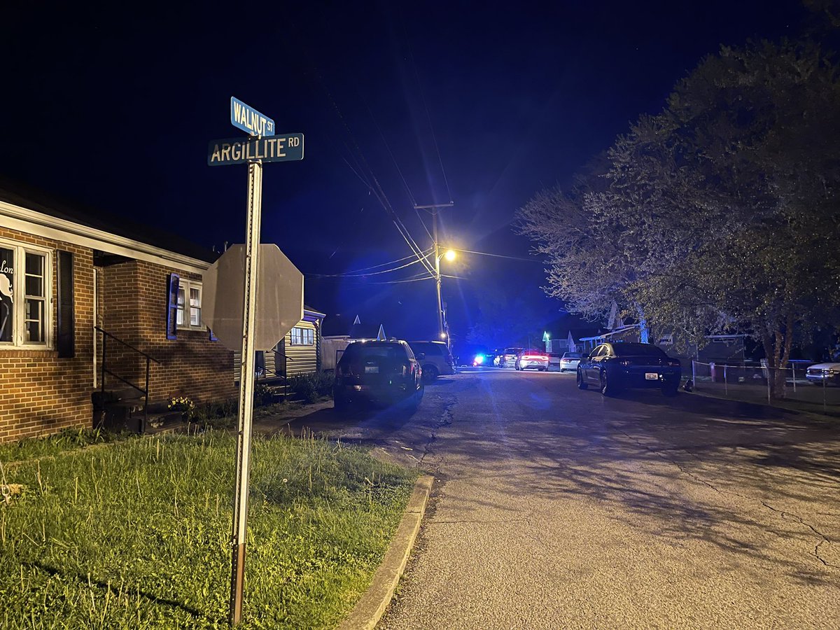 A manhunt is underway for a man police say shot a Flatwoods Police Officer overnight. There's a heavy police presence near Walnut Street and Argillite Road, with several police cruisers canvassing the area and now a helicopter assisting as well