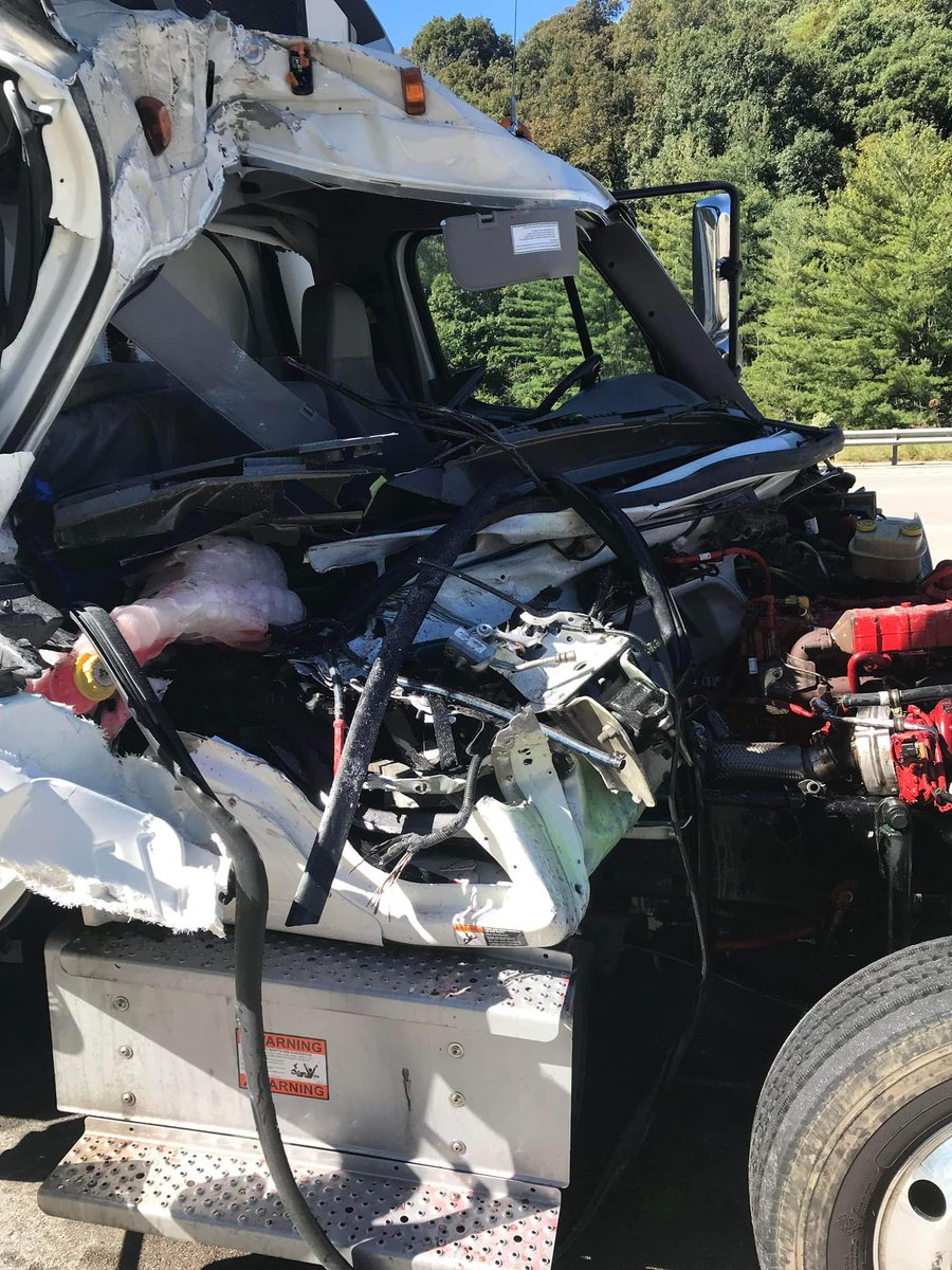 Mount Vernon emergency personnel are on scene of a non-injury crash involving two commercial vehicles on I-75 at the 52.8 mile marker.  One lane is closed. Personnel are asking drivers to use caution in the area