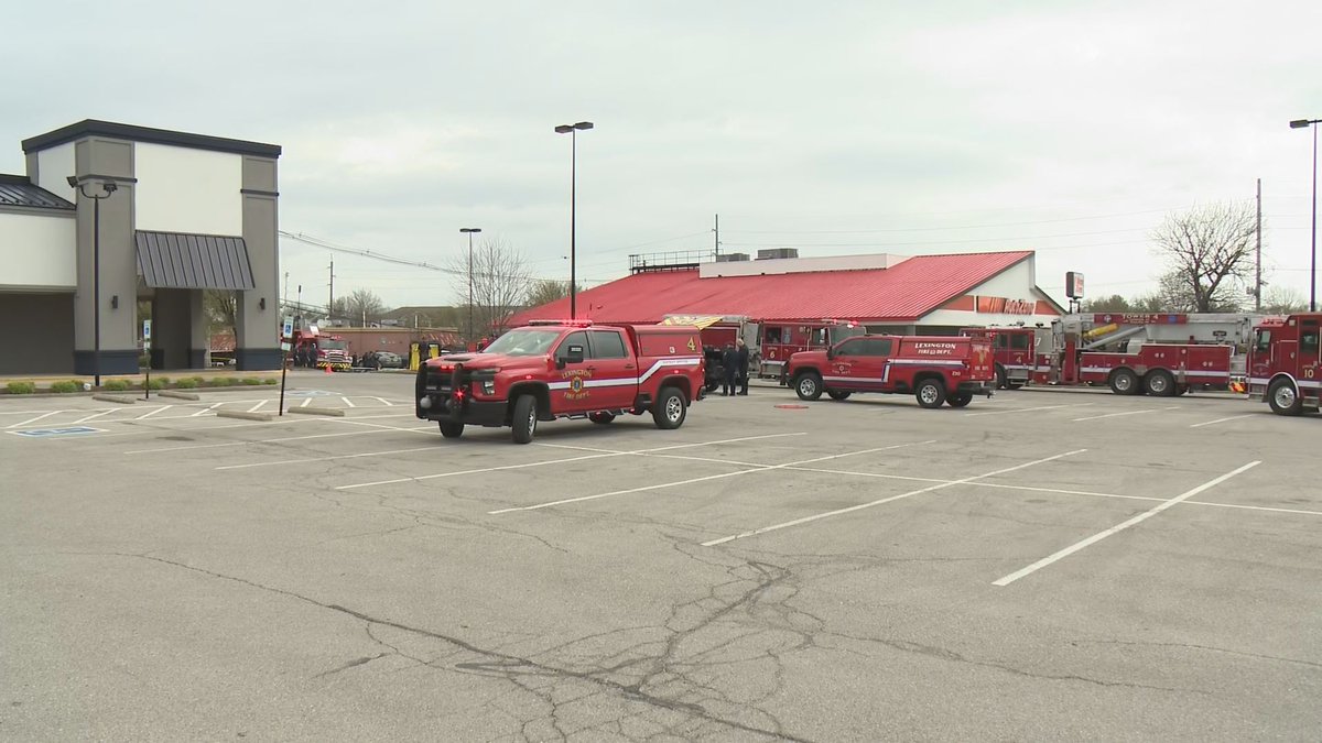 Hazmat team investigating ‘out of place container’ near Lexington AutoZone