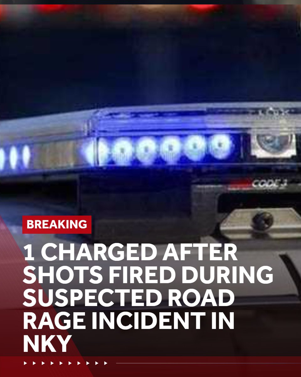 1 arrested after shots fired during suspected road rage incident in northern Kentucky.
