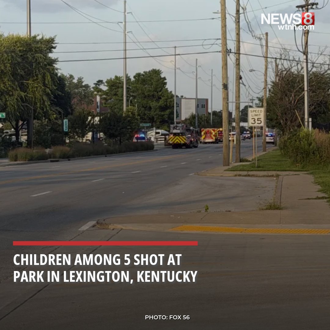 One person has died after a shooting at a park in Lexington, Kentucky, on Saturday evening